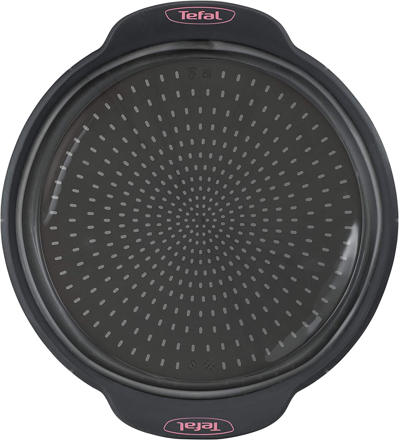 Tefal - Crispybake, Retractable, Silicone, Black, 24 cm - J4170614